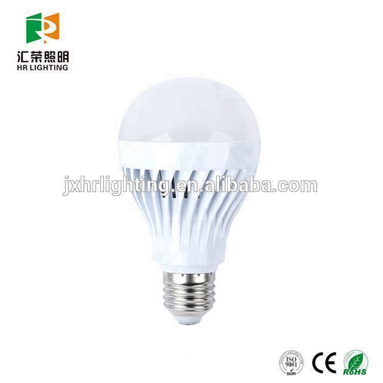 China led emergency bulb 7w 9w 12w e27 rechargeable led bulb for home lighting