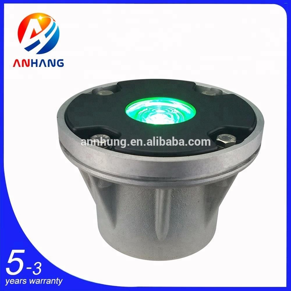 Heliport perimeter lighting/green Helipad light