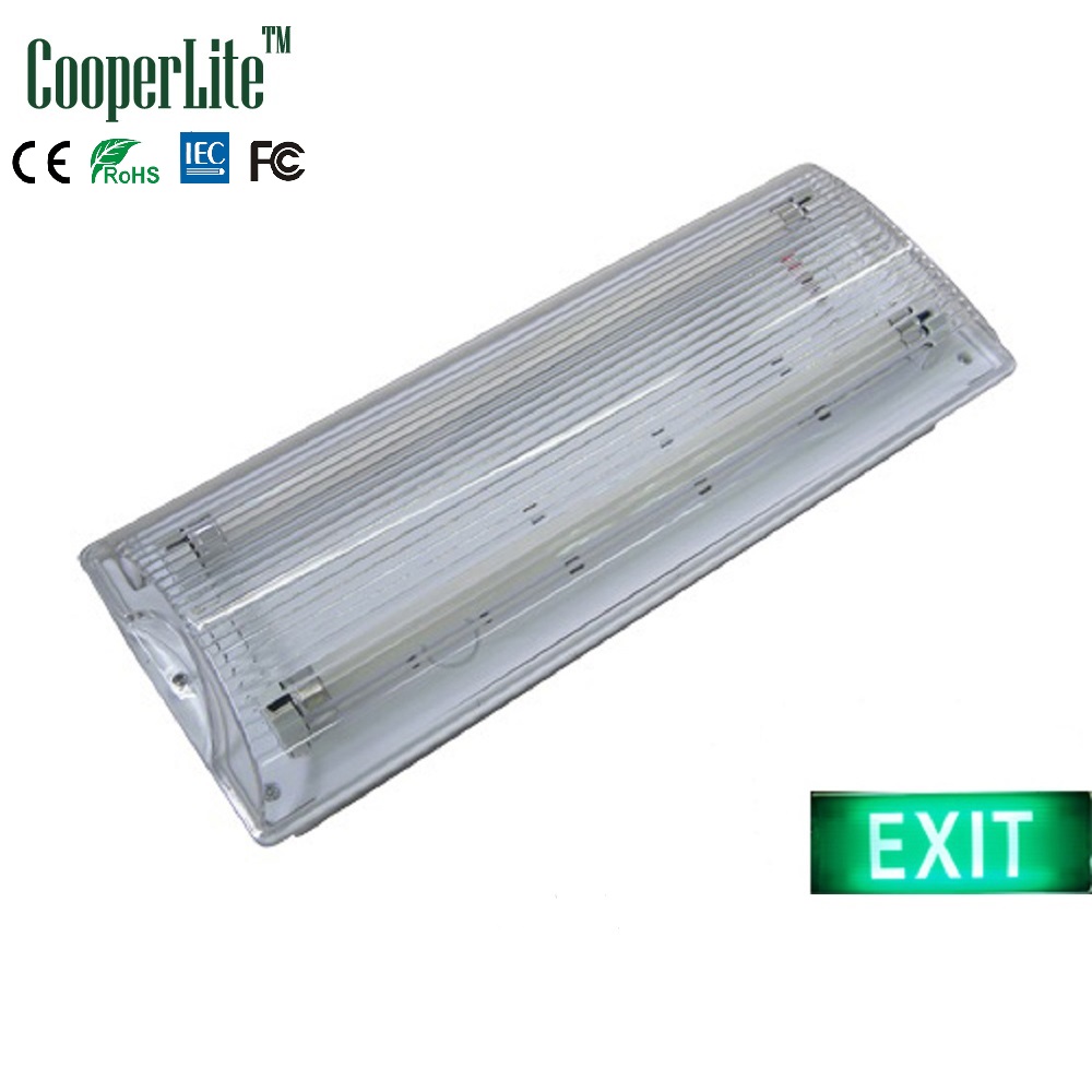 CooperLite ZL-6063 Waterpoof IP65 Ceiling Wall Mounted Emergency Bulkhead lamp