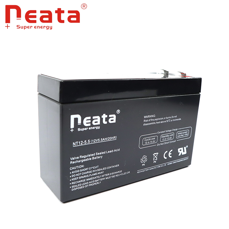 Rechargeable Solar Energy Battery Lead acid 12v 5.5ah Battery