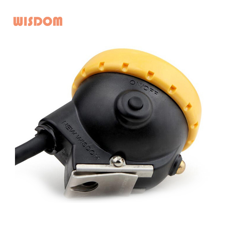 Wisdom KL12MS cordless mining safety helmet light