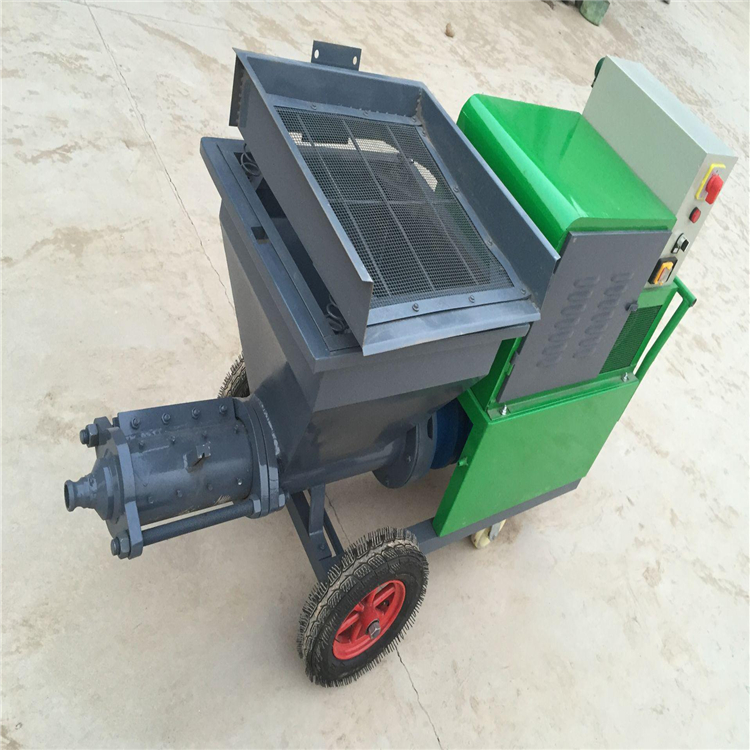 screw Mortar Spray Pump, diesel power Mortar Spray Plastering Machine