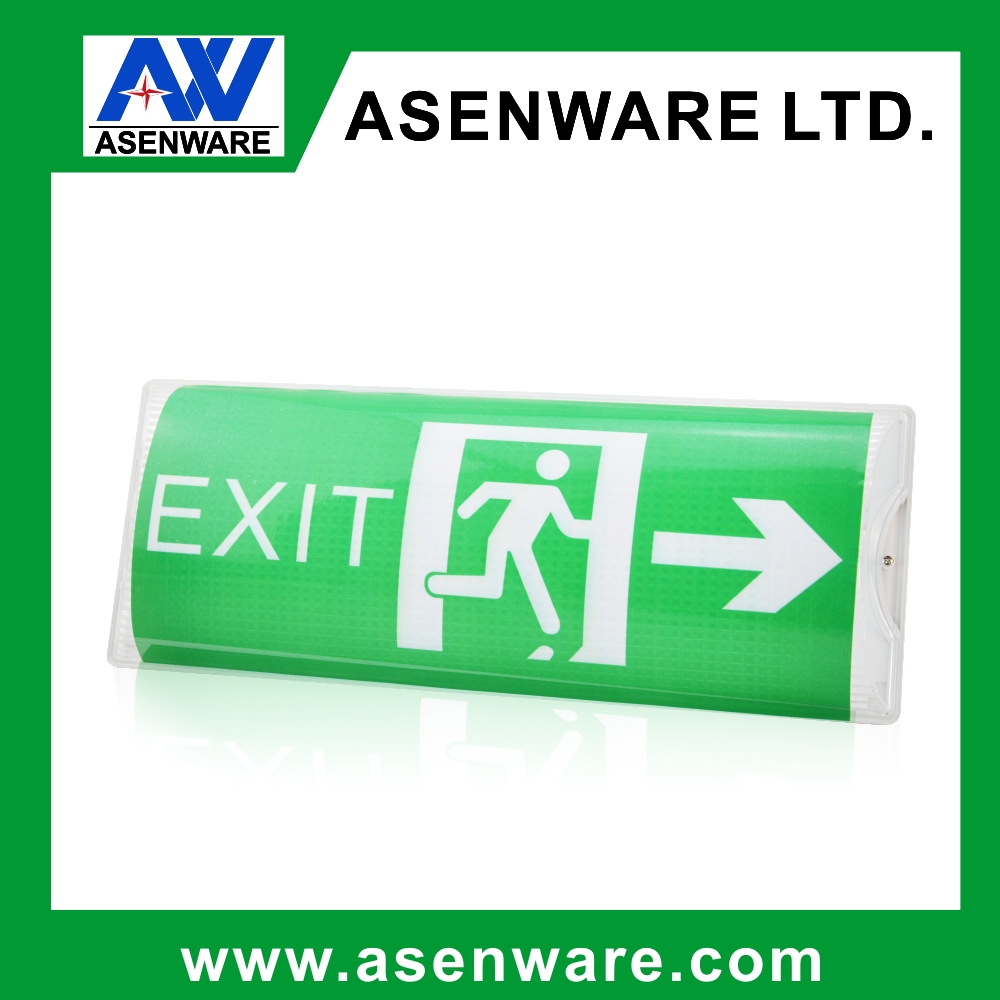 hot sale low cost customized design exit sign led