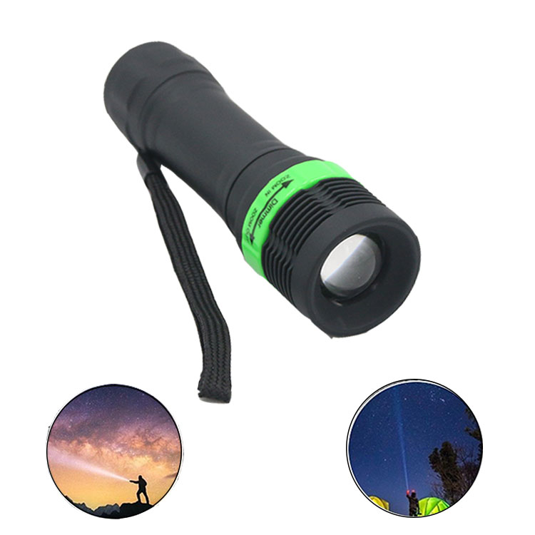 Handheld Focus Torch Light Tactical LED Flashlight