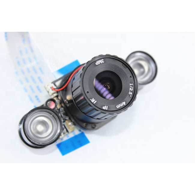 Ir-cut automatically switches to PI 4mm night vision large-lens camera