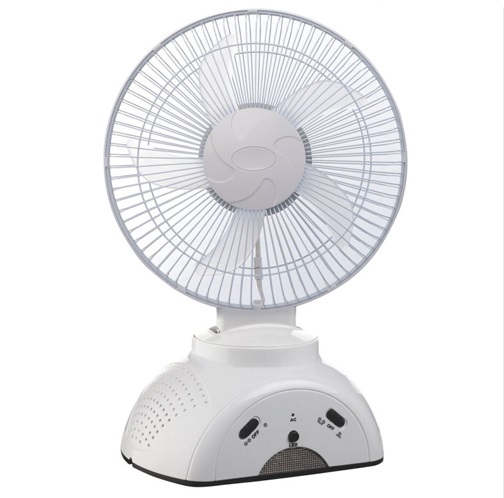 10 inch rechargeable fan AC/DC operated