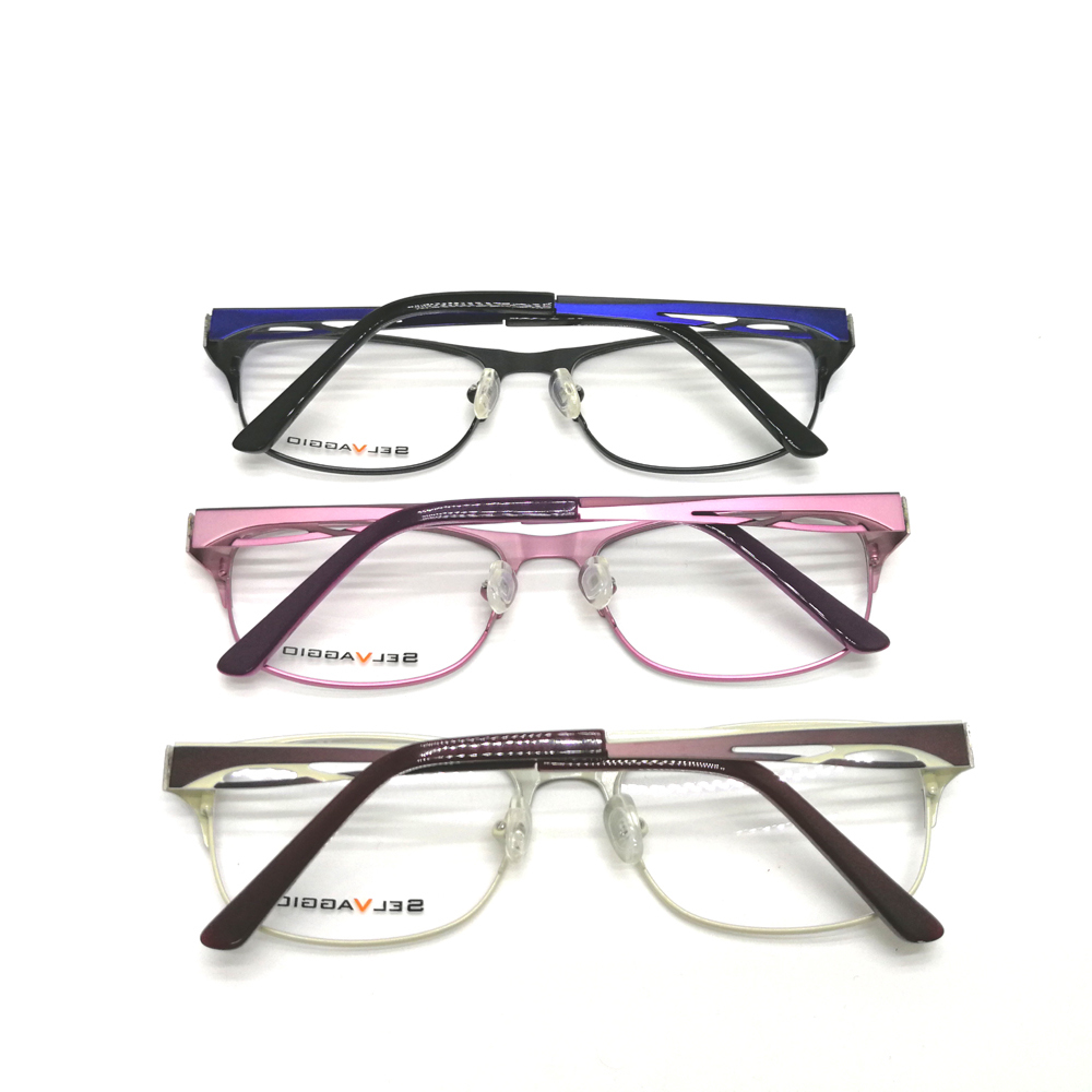 Europe America new style metal half frame glasses