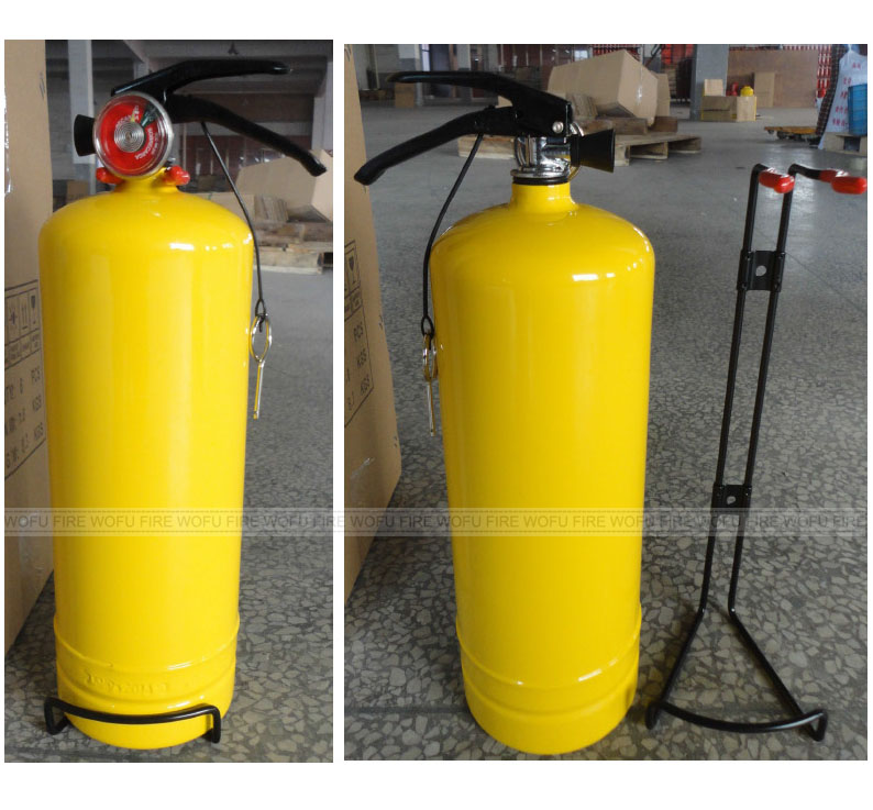 Colombia yellow color 2KG  Fire Extinguisher