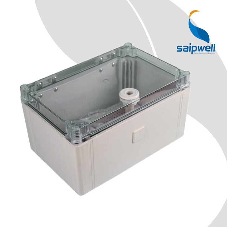 SAIP/SAIPWELL High Quality 300*200*160mm Transparent Plastic Electronic Enclosures