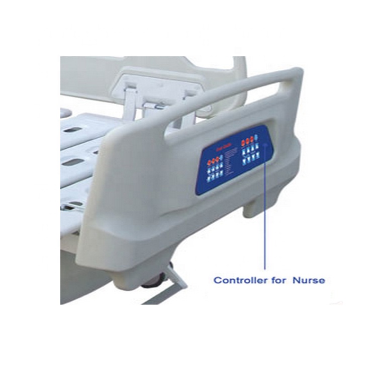Electric ICU hospital bed 5function with CPR nursing bed