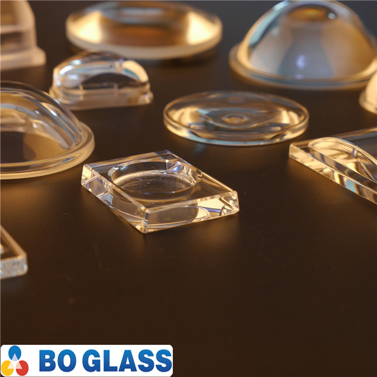 China supplier convex borosilicate glass lens