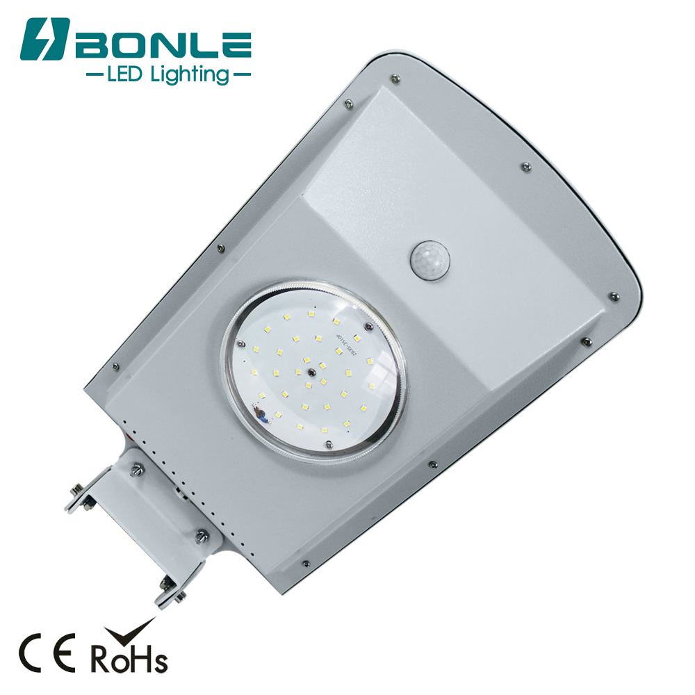 Solar Intelligent 10W Ip65 Led Street Lighting Fixtures Lamp