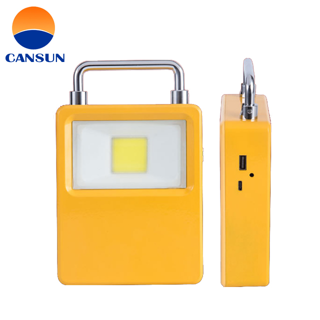 hand pull 10w outdoor led flood light lithium battery led emergency light