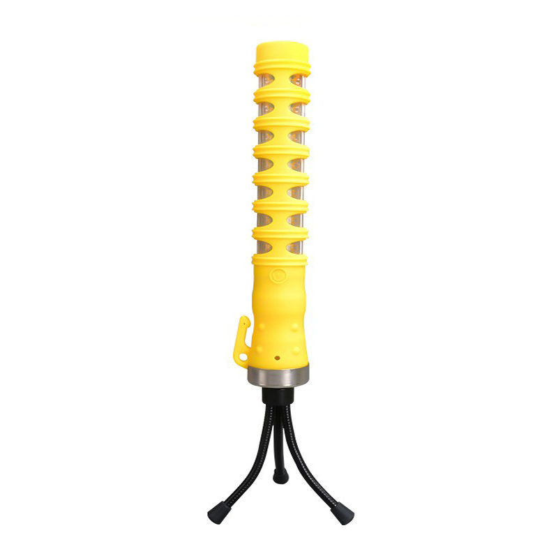 Stronger magnetic traffic warning light led baton road flare