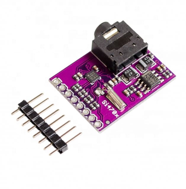 Si4703 FM Tuner Evaluation Board radio tuner board