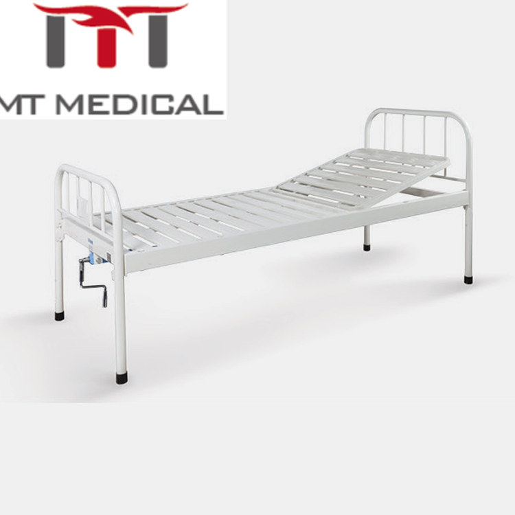 manual single crank hospital bed with best price
