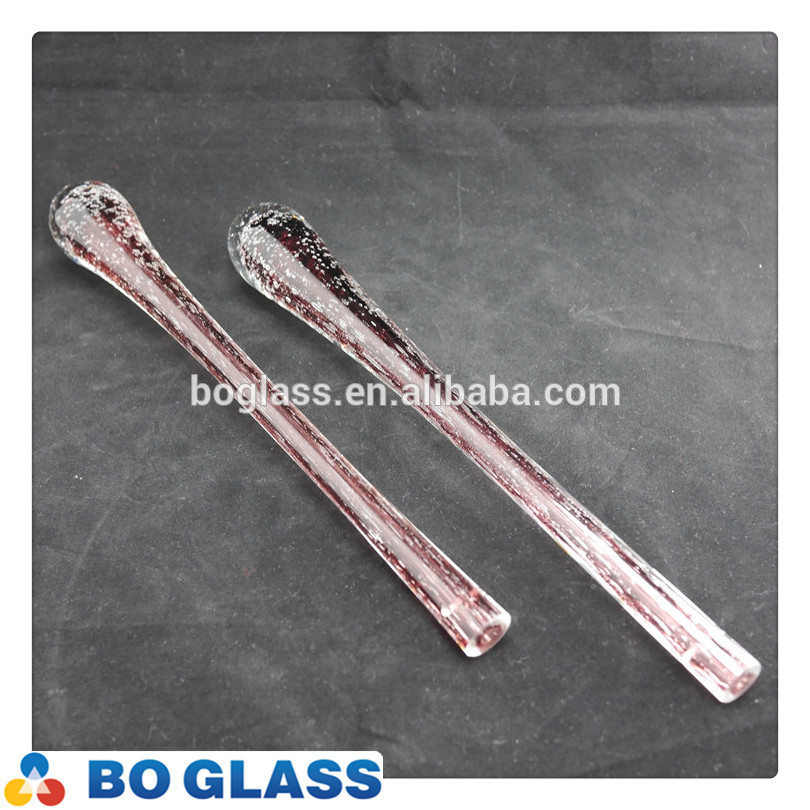 Crystal solid glass rod for lighting in high quality