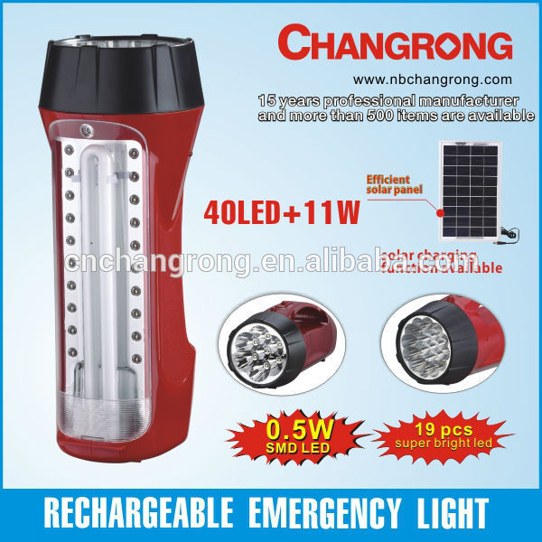 RECHARGEABLE LED EMERGENCY TORCH LIGHT