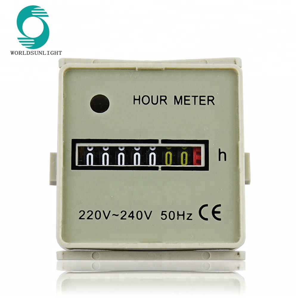 Electric Digital Timer AC 220V-AC 240V 50Hz CE hour meter hm-2