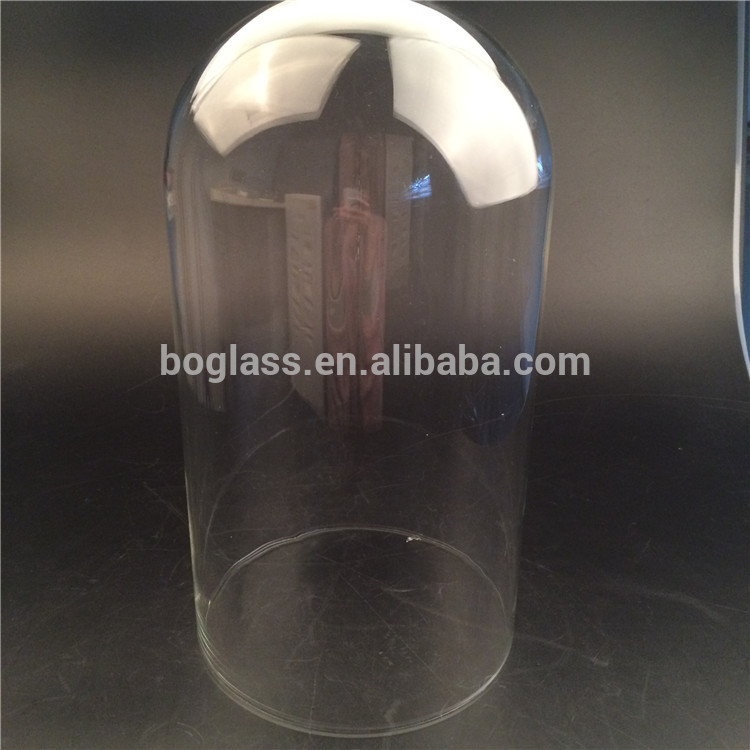 Dome Shaped Jar OEM/ODM Decorative Borosilicate Clear Glass Bell