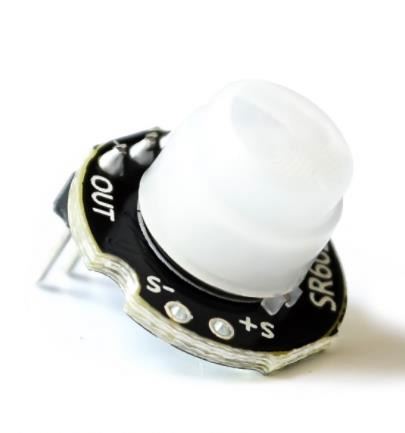 MH-SR602 MINI Motion Sensor Detector Module SR602 Pyroelectric Infrared PIR kit sensory switch Bracket for Diy With lens