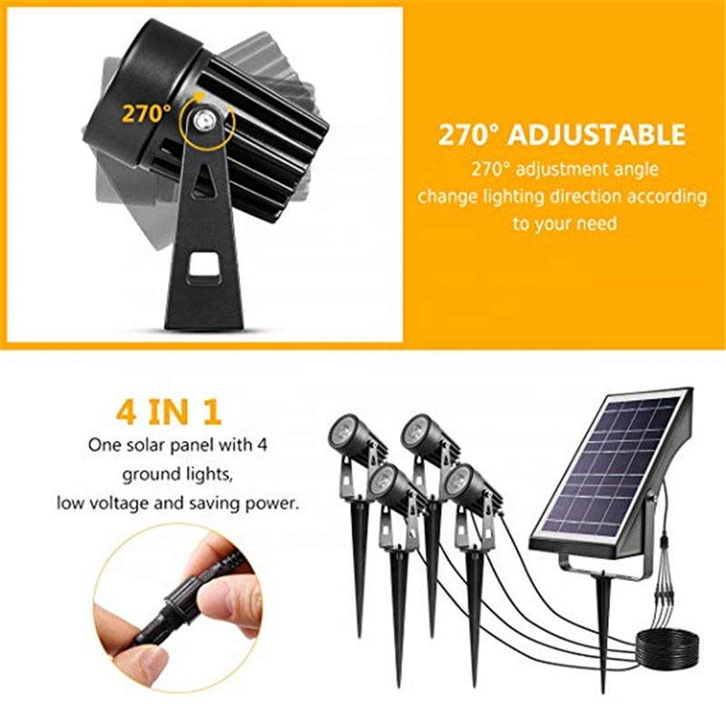 RF Sensor Solar Powered Stainless Steel Led Path Garden Lights, Outdoor Landscape Lighting For Lawn Patio Yard Walkway Driveway