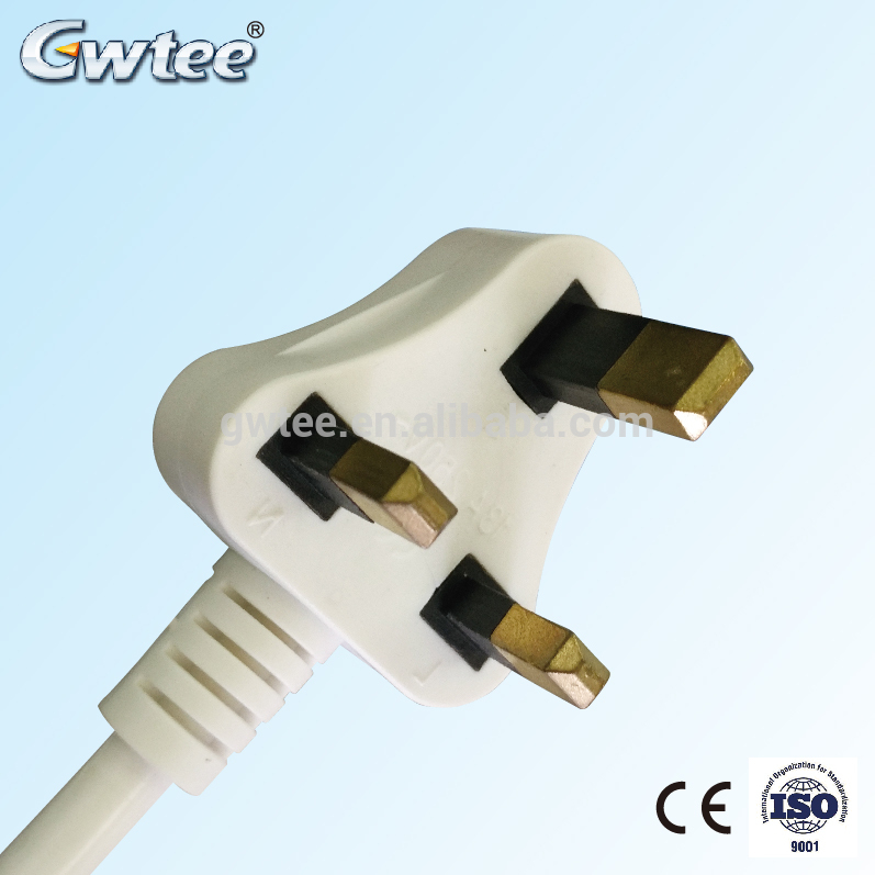 BS 3-Pin Plug SASO or BS Approved Fused Extension Cord