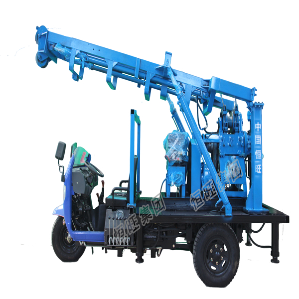 Rotary Drill Rigs Mobile Trailer Mounted water well Drilling Rig with hydraulic drill tower