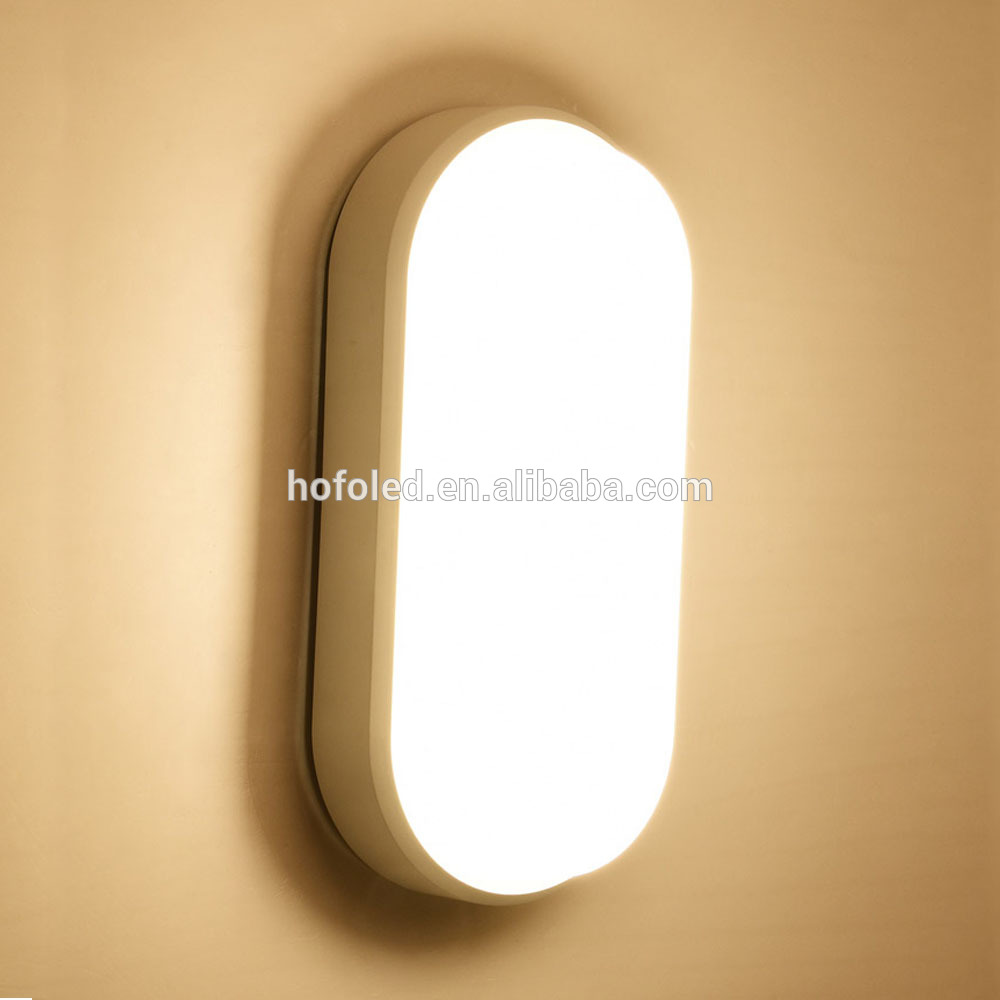 outdoor wall light LED plastic oval bulkhead light