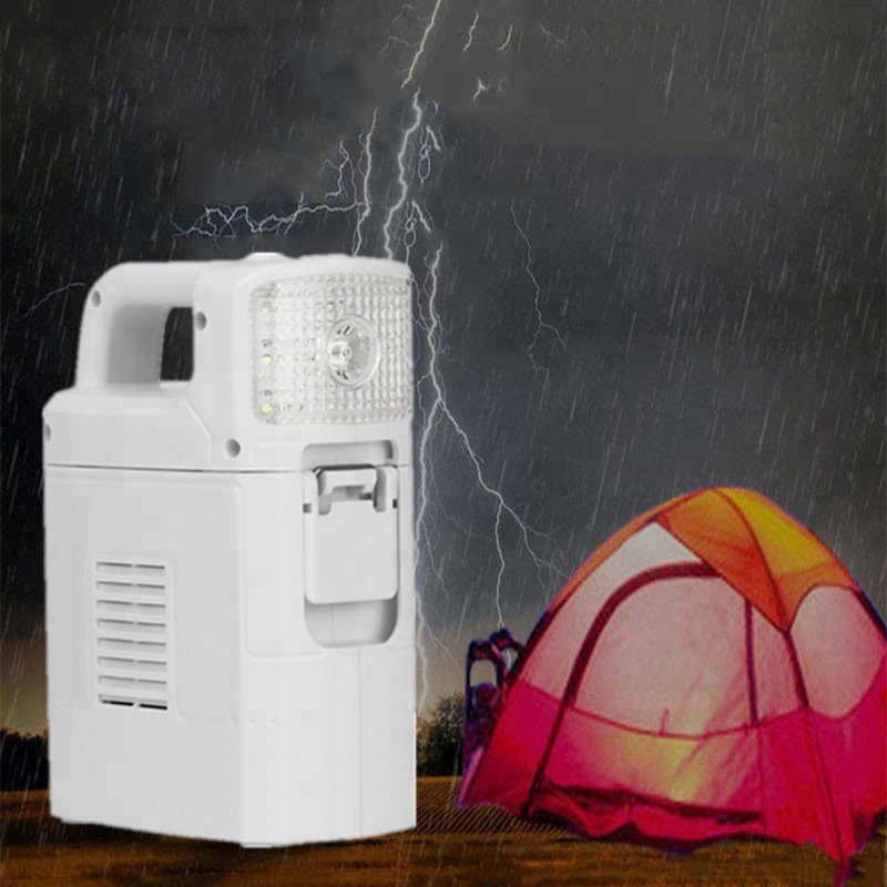 High Brightness Outdoor Rechargeable Camping Salt Water Power System Home LED Solar Seawater Fuel Cell Lantern