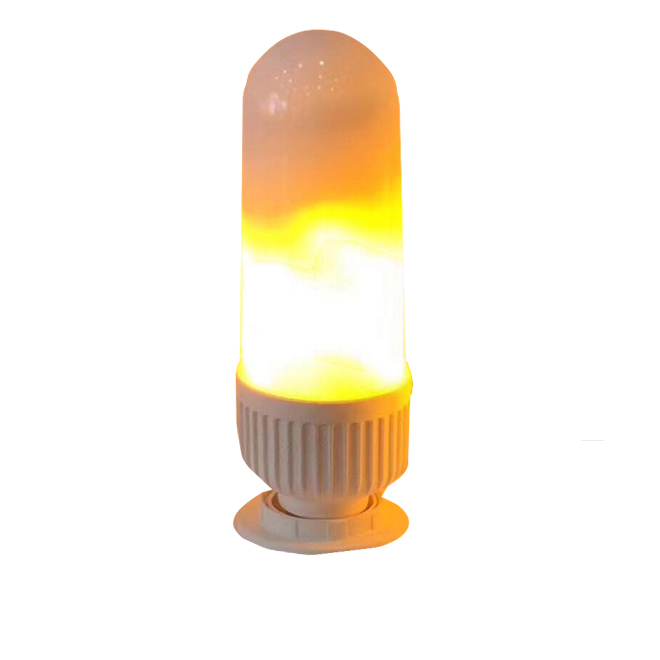 9w high bright hot selling flicker flame shaped light bulb