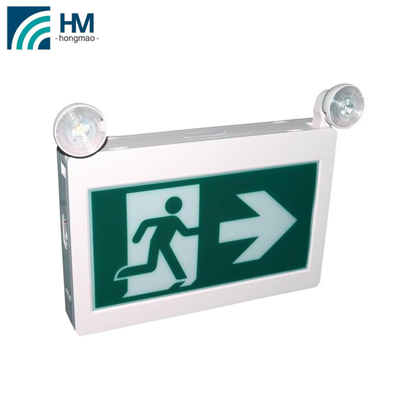 Fire Plastic 2.8W 3W 277V led abs exit sign