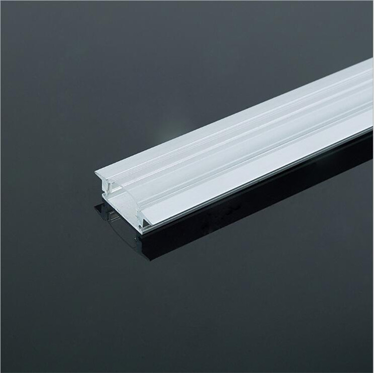 24.7*7mm Aluminum Slot Cabinet Decoration LED Bar Strip Light Lamp Shell Concealed Installation lampshade extrusion