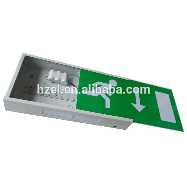 wall mounted running man LED Exit Sign c/w Pictogram Legend (SL030AM)