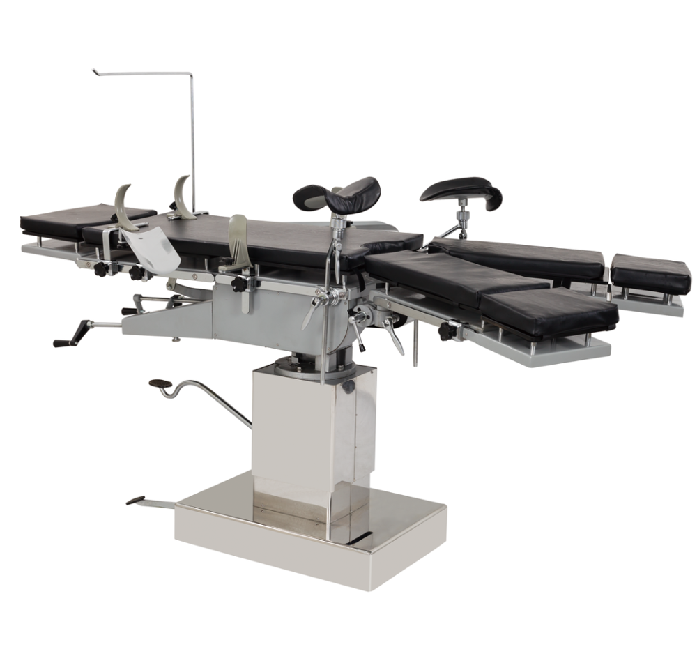 Cheap adjustable surgical manual hydraulic operating table price