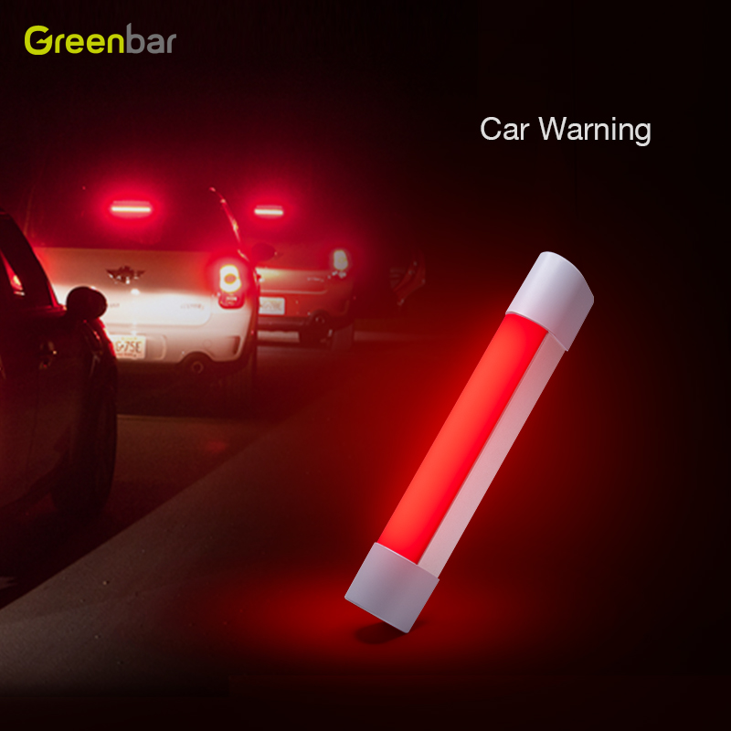 Portable Multi-function USB rechargeable emergency car led warning light for outdoor