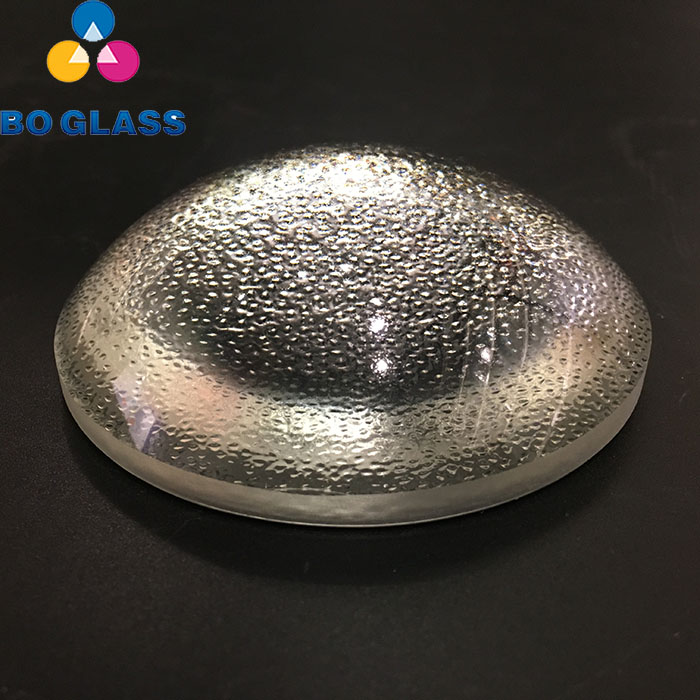 High Quality Customized Molded Pressed Cob Glass Led Lens