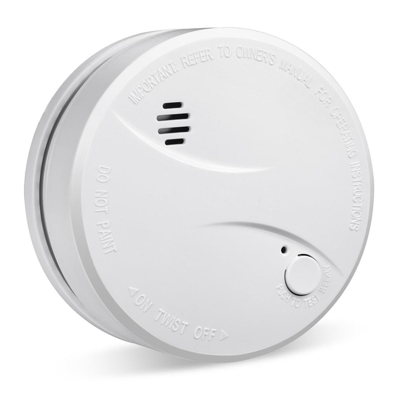 Fire detector factory online battery stand alone smoke alarm smoke detector with ten years life