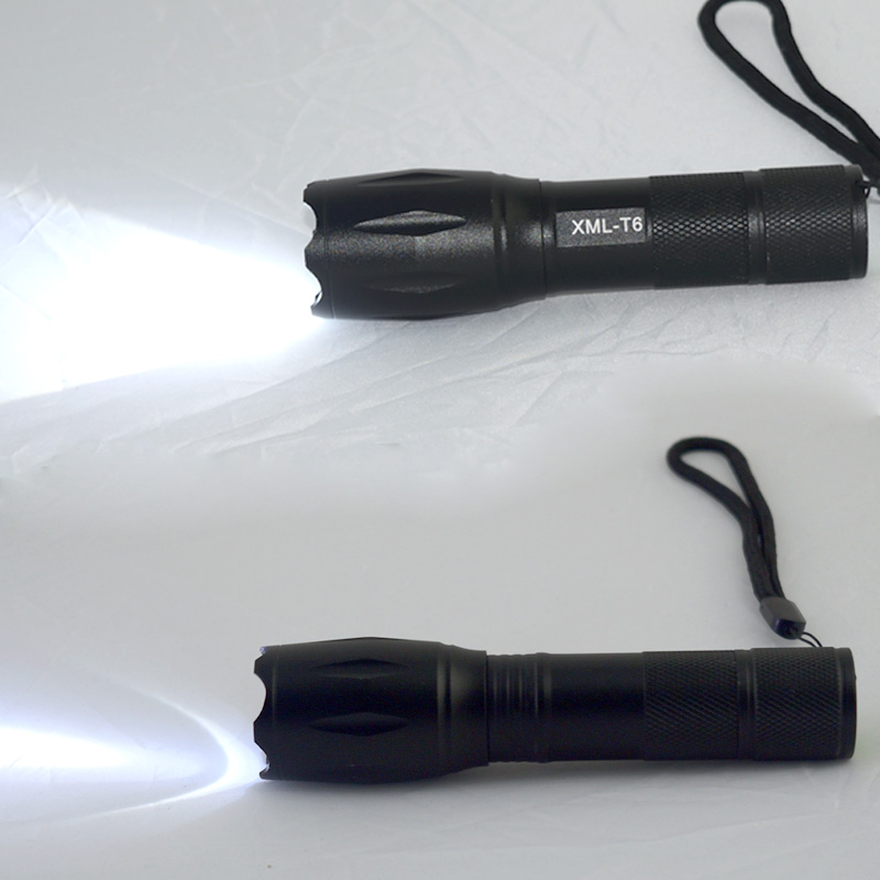 Aluminum 18650 Emergency Pocket 10w xml t6 High Power Style Rechargeable Tactical led Torch Flashlight