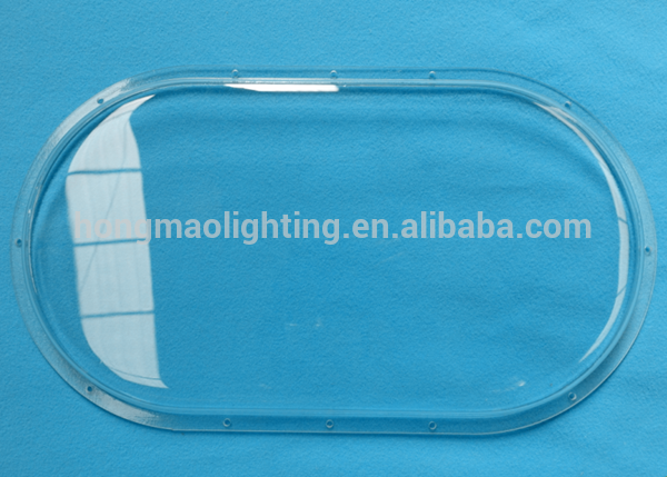 polycarbonate led lens 320mm highbay cover transparent pc cover