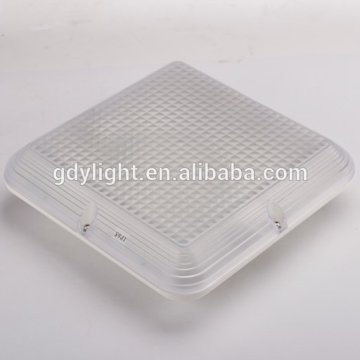 wholesales price professional PIR microwave motion sensor led indoor light 20w/25w square led ceiling lamp