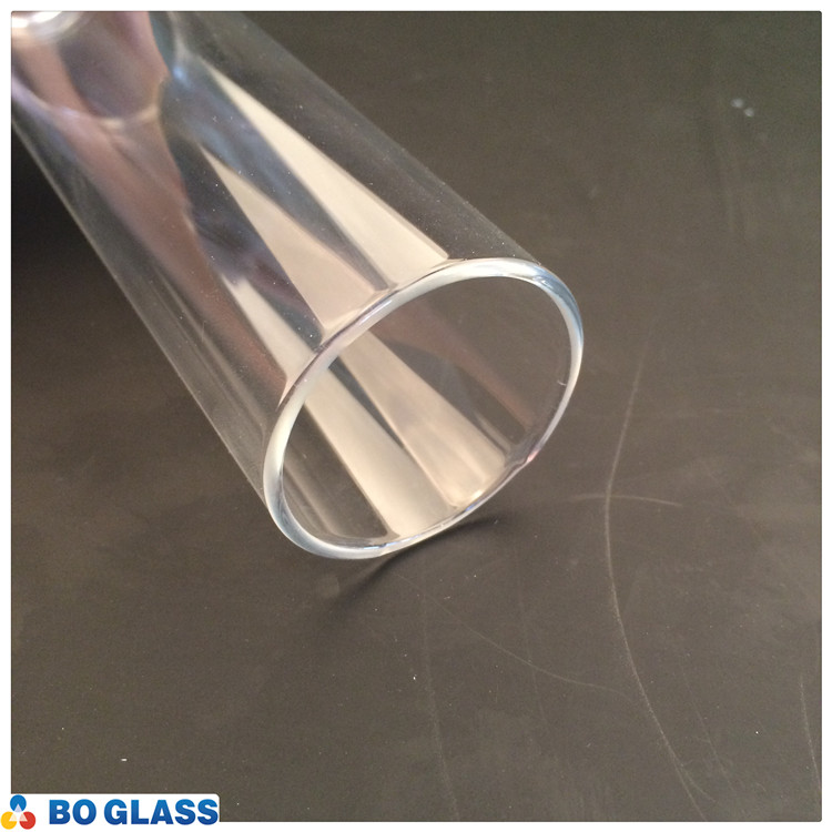 Hot Sale High Temperature Clear High Purity Large OD Fused Quartz Glass Tube/Cylinder