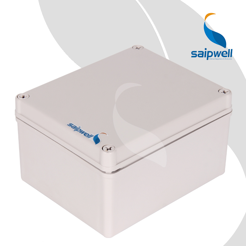 IP66 Waterproof Enclosure Box DS-AG-1717-1(175*175*100mm) Saipwell Junction Box Electronic Rail Din Enclosure