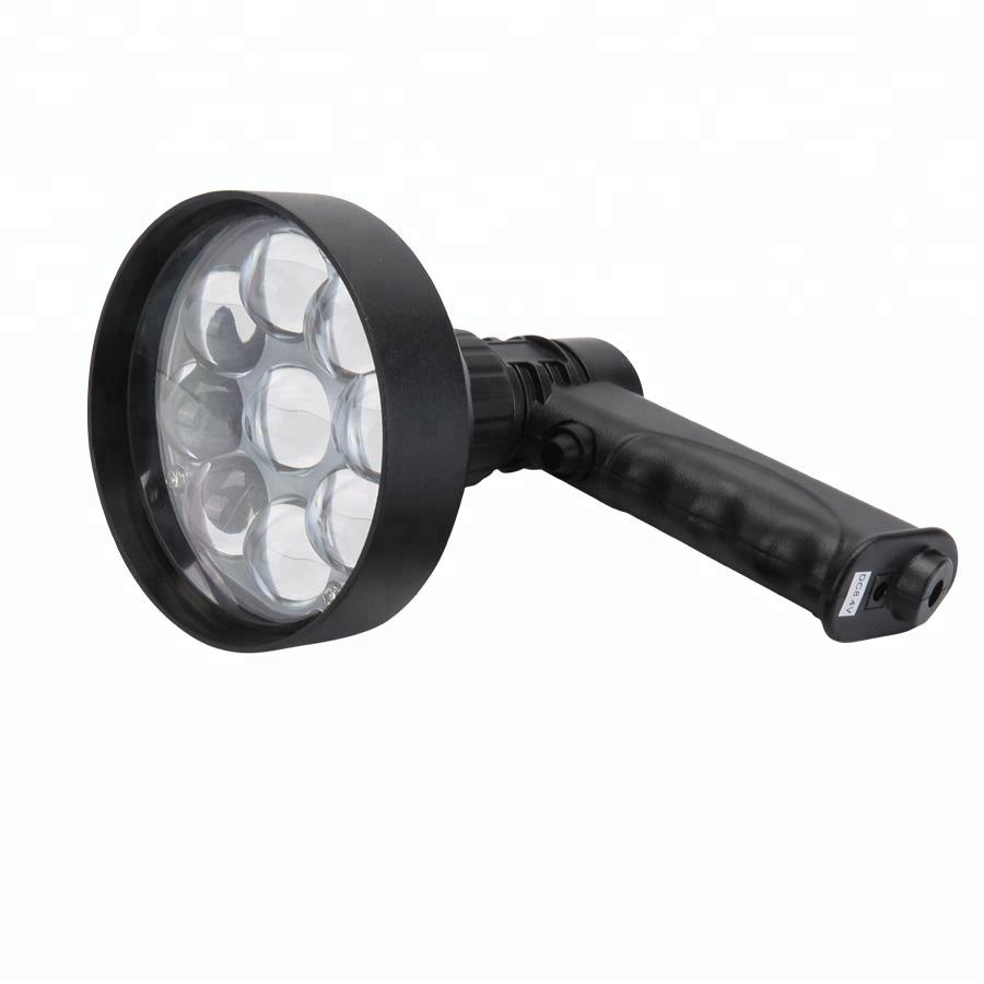 Power led 27w camping handheld hunting spotlight