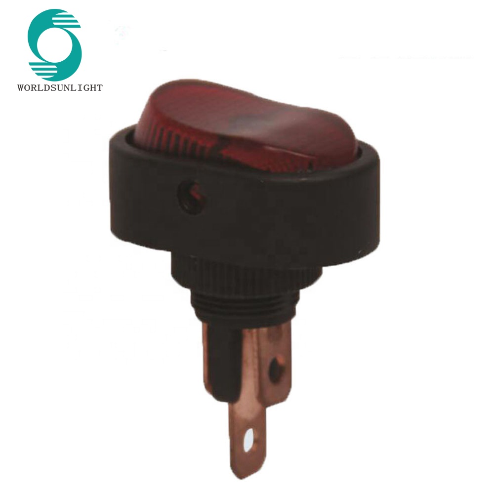 ASW-20D-3 20A 12V Boat CAR LED Illuminated automotive rocker switches