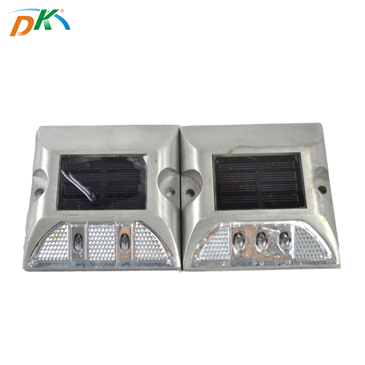DK Led hot sale solar road stud led traffic roadway cat eye warning light supplier