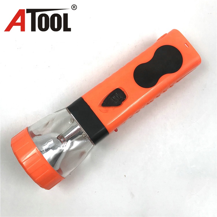 High quality custom bright light portable handle led torch flashlight