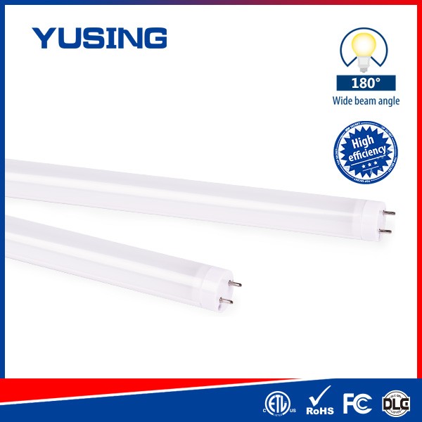 Project T8 Tubes, V0 Class PC Cover 4ft LED Tube Light, UV Resistant LED Light Tube