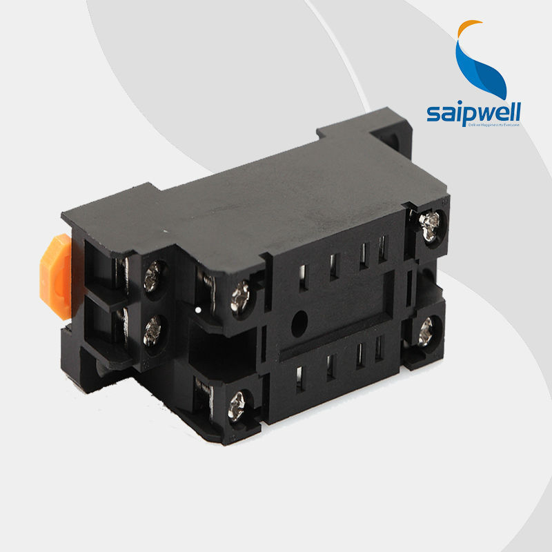 SAIP/SAIPWELL New Product Automotive Relay Sockets Electric Relay 8 Pin Socket