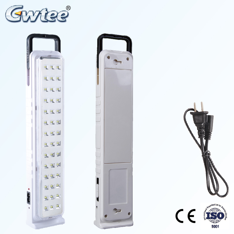 High Capacity emergency rechargeable light, portable emergency light